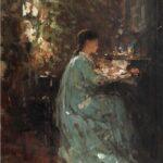 Elisabeta Doamna în biroul său [1878-1885]